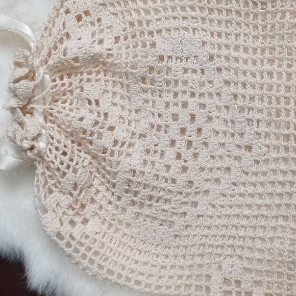 Handmade Ultra Bohemian Draw String Purse With Heart Pattern & Tassels - Picture 3 of 10